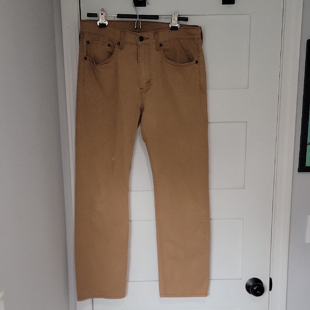 Levi's 505 Khaki Chinos Jeans, Size 31W 30L